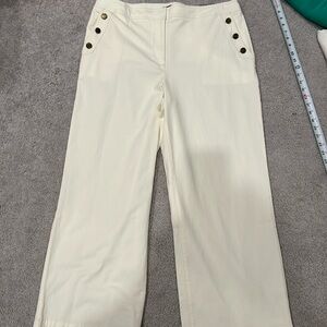 Talbots brushed twill pants